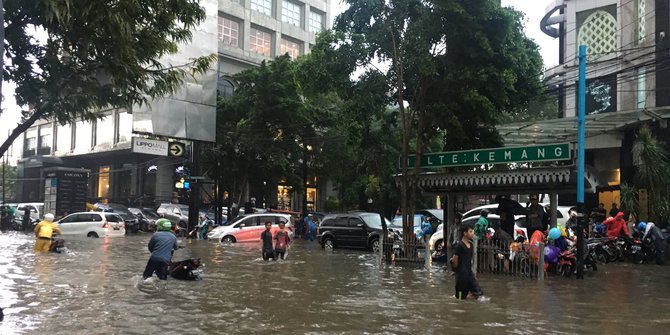 Kemang Village Kebanjiran, Kemang Daerah Banjir Di Jakarta Selatan
