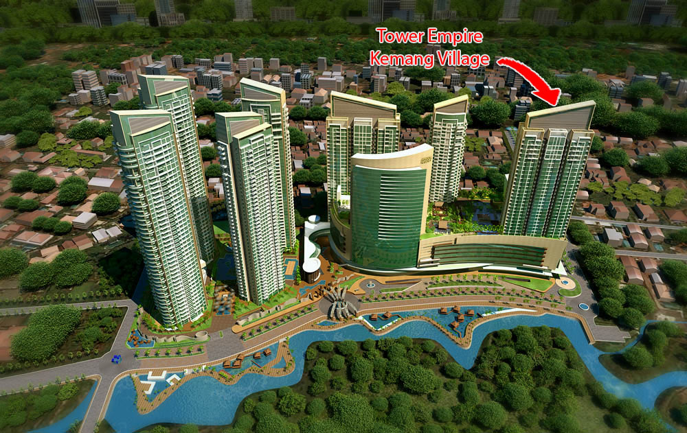 tower empire kemang village