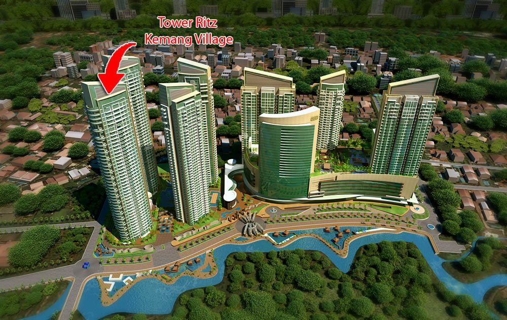 tower ritz kemang village residence