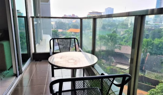 Unit Apartemen 2BR Siap Huni Di Tower Tiffany Kemang Village