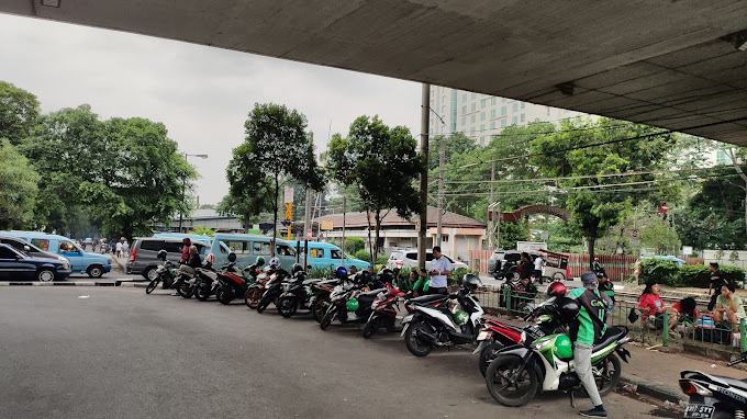 Lokasi Parkir Motor Stasiun Duren Kalibata Jakarta Selatan