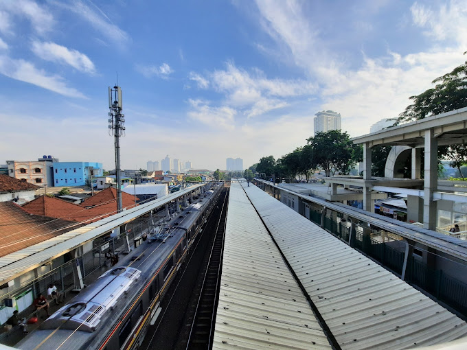 Stasiun KRL Kebayoran Jakarta Selatan
