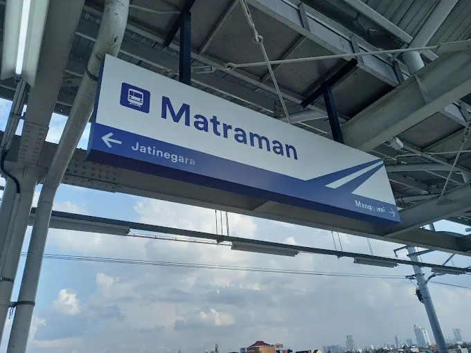 Stasiun Matraman Jakarta Timur