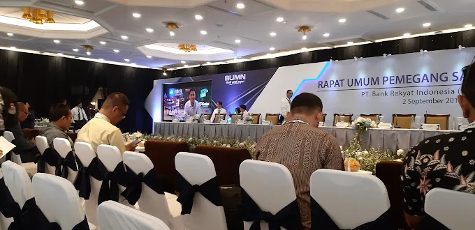 Hall Gedung BRI 2 Jakarta Selatan