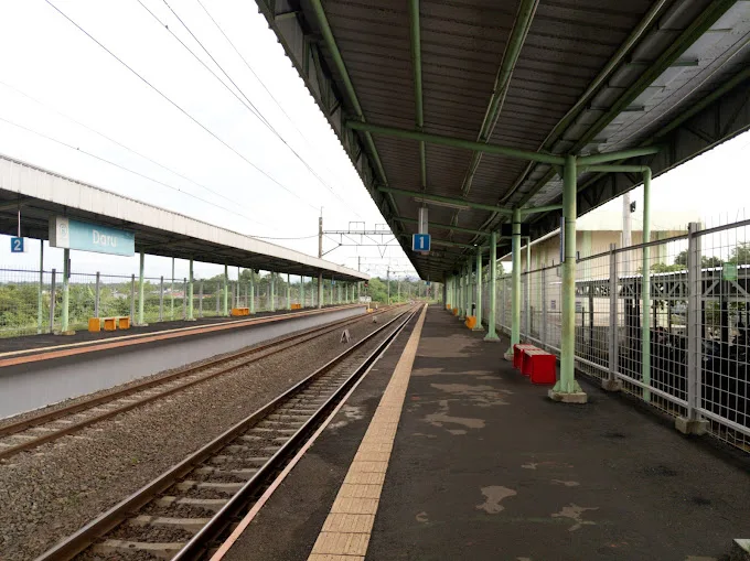 Lokasi Parkir Motor Stasiun Daru