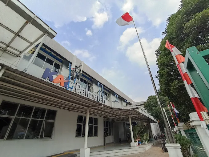 Stsiun KRL Palmerah Jakarta Pusat