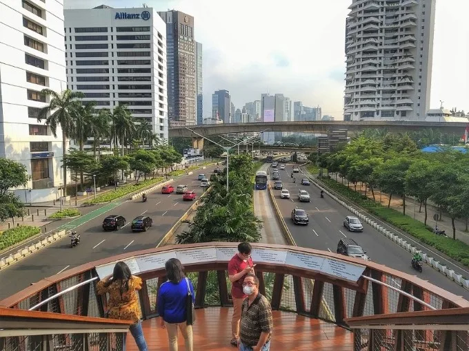 Lokasi Gedung perkantoran Wisma Bumiputera Jakarta Selatan